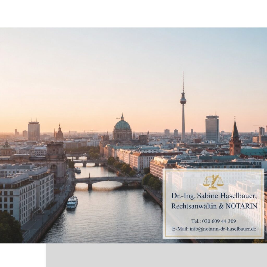 Dr.-Ing. Sabine Haselbauer Notarin in Berlin
